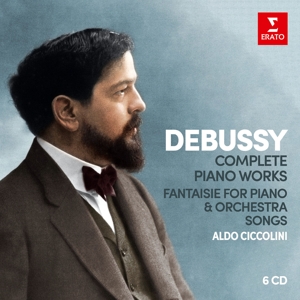 Ciccolini, Aldo – Debussy: Complete Piano Works/Fantaisie For Piano & Orchestra/Songs