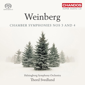 Svedlund, Thord & Helsingborg Symphony Orchestra – Weinberg: Chamber Symphonies Nos 3 and 4