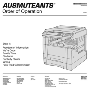 Ausmuteants – Order of Operation