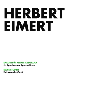 Eimert, Herbert – Epitaph Fur Aikichi Kuboyama/Sechs Studien