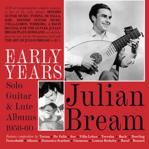 Bream, Julian – Early Years - Solo Guitar & Lute Albums 1956-60