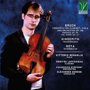 Benaglia, Vittorio & Pazardzhik Symphony Orchestra – Bruch, Hindemith, Rota: Music For Viola and Orchestra