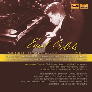 Gilels, Emil – Edition Vol.2: Tchaikovsky/Rachmaninov