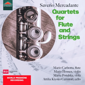 Cernitori, Attilia Kiyoko – Mercadante: Quartets For Flute and Strings