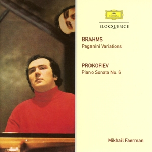 Faerman, Mikhail – Brahms: Paganini Variations - Prokofiev: Sonata No. 6