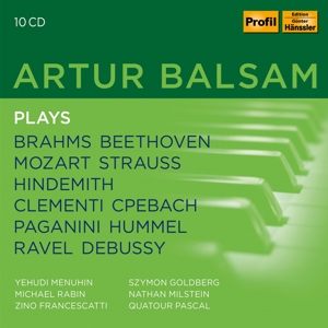 Balsam, Artur – Plays Brahms, Beethoven, Mozart