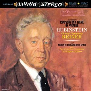 Rubinstein, Arthur & Fritz Reiner & Chicago Symphony Orchestra & Enrique Jorda – Rachmaninoff: Rhapsody On a Theme of Paganini / Falla: Nights In the Gardens of Spain