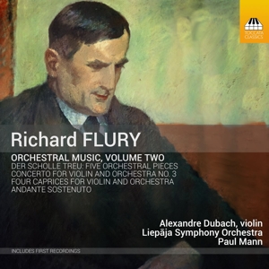 Dubach, Alexandre – Flury: Orchestral Music Vol. 2