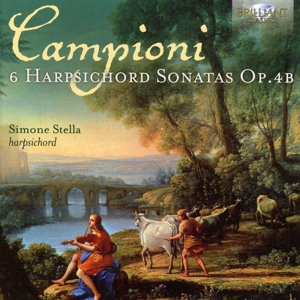 Stella, Simone – Campioni: 6 Harpsichord Sonatas Op.4b