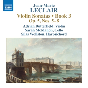 Butterfield, Adrian – Leclair Violin Sonatas Book 3: Op.5 Nos.5-8