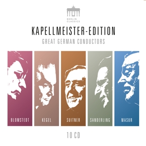 Blomstedt, Kegel, Suitner, Sanderling, Masur, Gewa – Kapellmeister Edition