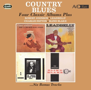 Johnson, Robert & Leadbelly & Charlie Patton & Blind Blake – Country Blues: Four Classic Albums Plus