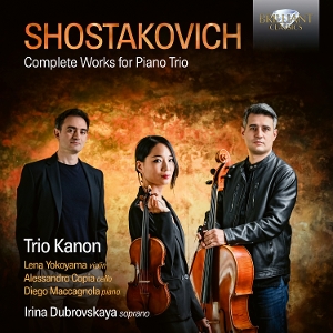 Trio Kanon & Irina Dubrovskaya – Shostakovich: Complete Works For Piano Trio