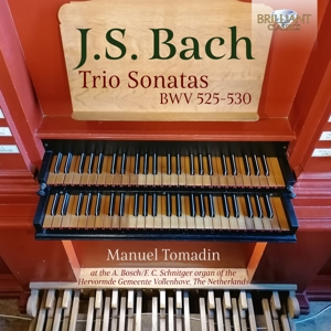 Tomadin, Manuel – J.S. Bach: Trio Sonatas Bwv 525-530