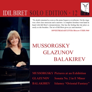 Biret, Idil – Solo Edition Vol. 12: Mussorgsky/Glazunov/Balakirev
