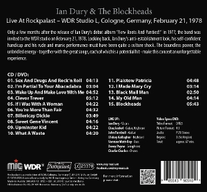 Ian Dury & the Blockheads – Live At Rockpalast 1978