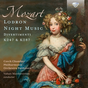 Czech Chamber Philharmonic Orchestra Pardubice & Vahan Mardirossian – Mozart: Lodron Night Music, Divertimenti K247 & K287