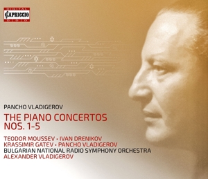 Vladigerov, Pancho – Piano Concertos Nos.1-5