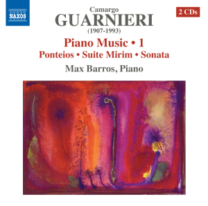 Barros, Max – Guarnieri: Piano Music 1