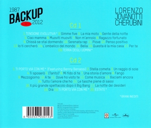 Jovanotti – Backup 1987 - 2012 Il Best