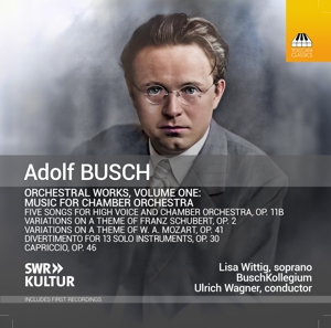 Buschkollegium – Orchestral Works Volume One: Music For Chamber Orchestra