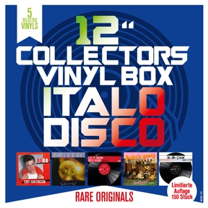 V/A – 12" Collector's Vinyl Box: Italo Disco