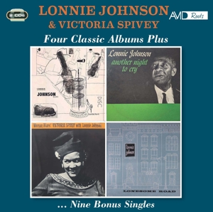 Johnson, Lonnie & Victoria Spivey – Four Classic Albums Plus