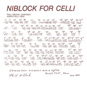 Niblock, Phill – Niblock For Celli / Celli Plays Niblock