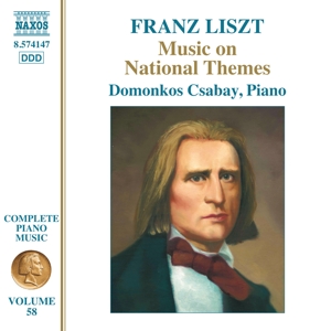 Csabay, Domonkos – Liszt: Complete Piano Music Vol.58