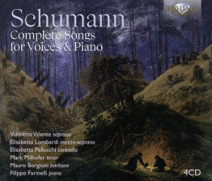Valente, Valentina & Elisabetta Lombardi & Elisabetta Pallucchi & Mark Milhofer & Mauro Borgioni & Filippo Farinelli – Schumann: Complete Songs For Voices & Piano