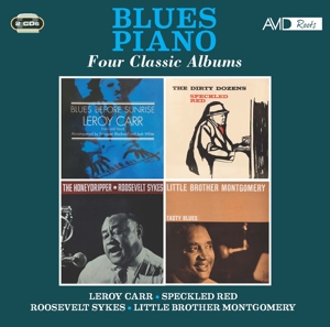 Carr, Leroy & Speckled Red & Roosevelt Sykes & Little Brother Montgomery – Blues Piano - Four Classic Albums