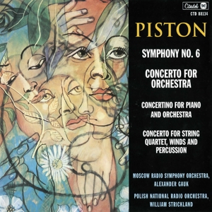 Piston, Walter – Symphony No. 6/Concerto For Orchestra
