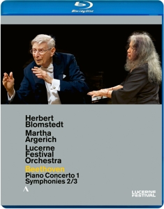 Argerich, Martha – Beethoven: Piano Concerto No. 1 - Symphony No. 2 & 3