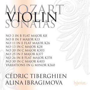 Ibragimova, Alina & Cedric Tiberghien – Mozart: Violin Sonatas Nos. 20, 25, 26, 30 (K. 303