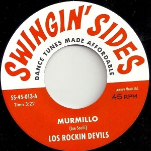 Los Rockin'devils & Blue Gin – 7-Murmillo (Hush) / Light Blue