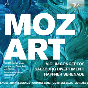 Peter Schmidl, Wiener Philharm – Quintessence Mozart: Violin Concertos, Salzburg Di
