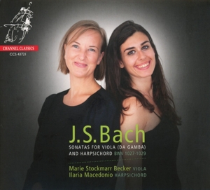 Becker, Marie Stockmarr – J.S. Bach: Sonatas For Viola Da Gamba and Harpsichord Bwv1027-1029