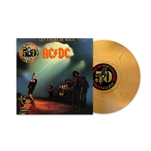 Ac/Dc – Let There Be Rock (50th Anniversary Gold Color Vinyl)