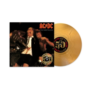 Ac/Dc – If You Want Blood You've Got It (50th Anniversary Gold Color Vinyl)