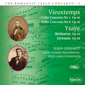 Gerhardt, Alban – Vieuxtemps: Cello Concerto No.1 & No. 2 / Ysaye: Mediation Op. 16