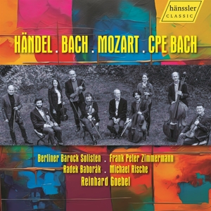 Berliner Barock Solisten & Frank Peter Zimmermann & Reinhard Goebel – Handel, Js Bach, Mozart, Cpe Bach: Concertos, Symphonies, Serenades