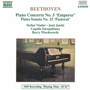 Vladar, Stefan & Jeno Jando – Beethoven: Piano Concerto No. 5 'Emperor' / Piano Sonata No. 15 'Pastoral'