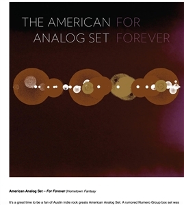 American Analog Set – For Forever