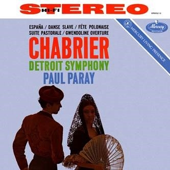 Detroit Symphony Orchestra, Paul Paray – The Music of Chabrier