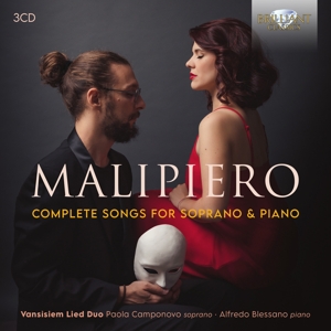 Vansisiem Duo – Malipiero: Complete Songs For Soprano and Piano