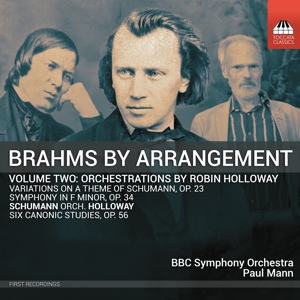 Bbc Symphony Orchestra – Brahms By Arrangement, Vol. 2 - Orchestrations By Robin Holloway