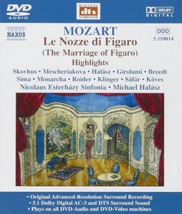 Mozart, W.A. – Le Nozze Di Figaro (Highlights: Nicolaus Esterhazy Sinfonia, Michael Halasz, Bo Skovhus, Marina Mescheriakova, Judith Halasz)