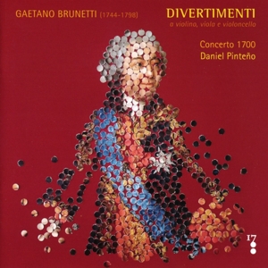Concerto 1700 – Gaetano Brunetti: Divertimenti a Violon, Viola E V