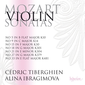Ibragimova, Alina & Cedric Tiberghien – Mozart: Violin Sonatas Nos. 18, 21, 27, 33 (K. 301