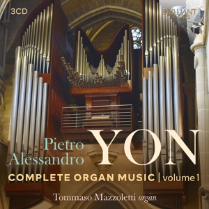 Tommaso Mazzoletti – Yon: Complete Organ Music, Vol.1